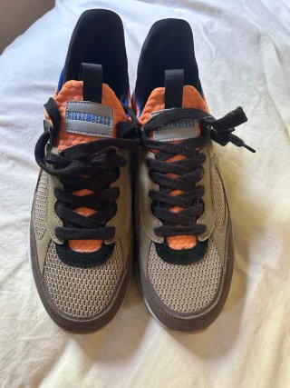 Zapatillas Bikkembergs Beige y Naranja