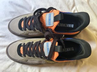 Zapatillas Bikkembergs Beige y Naranja