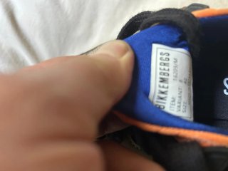 Zapatillas Bikkembergs Beige y Naranja
