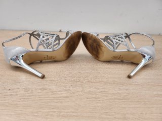 Sandali Guess Donna Argento Tacco Alto