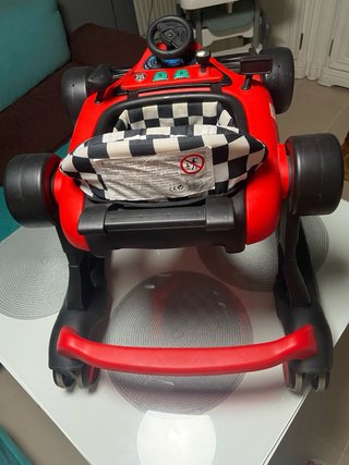 Tacatá Bebe Coche de Carreras Rojo