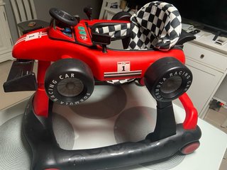 Tacatá Bebe Coche de Carreras Rojo