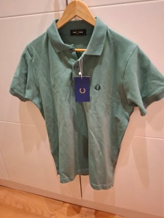 Polo Fred Perry Verde Talla M