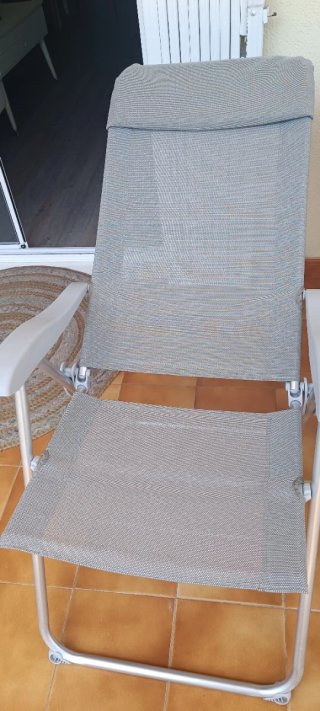 2 Poltrone Pieghevoli per Esterno