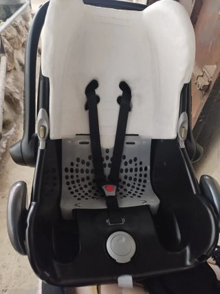 Maxi-Cosi Silla de Coche Negra y Roja