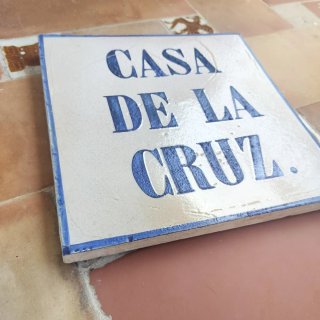 Azulejo antiguo La Casa de la Cruz