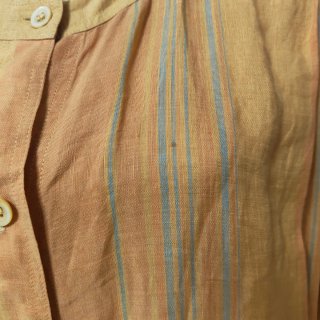 Vestido Marina Rinaldi Lino Amarillo Talla XXL