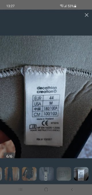 Traje de buceo Tribord