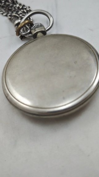 Reloj de bolsillo Cyma plateado