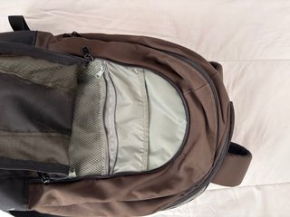 Mochila Seanoute Marrón y Verde Oliva