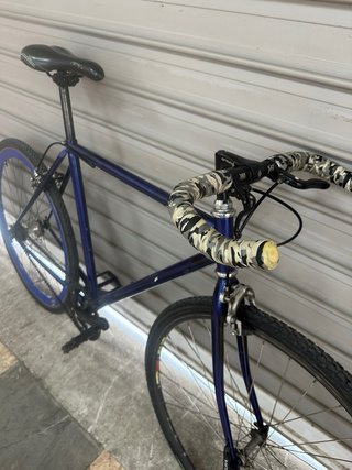 Bicicleta Fixie Urbana Azul