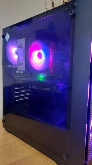 PC Gamer R7 3700x Gtx 1660 Ti 512Gb Nvme 16Gb RAM