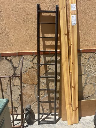 Escalera de hierro