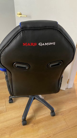 Silla Gaming Mars Gaming Azul Negra