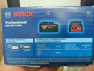 Batería Bosch 18V 4.0Ah Profesional