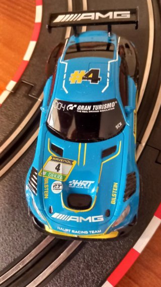 Coche Scalextric Compact 1:43 AMG