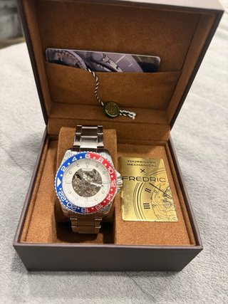 Reloj Fredric Tourbillon Esqueleto