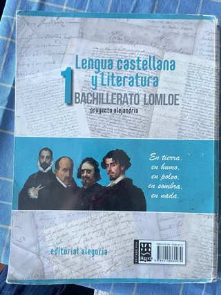 Lengua castellana y Literatura, 1 Bachillerato,...