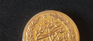 Moneda Oro 100 Kurush Imperio Otomano