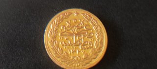 Moneda Oro 100 Kurush Imperio Otomano