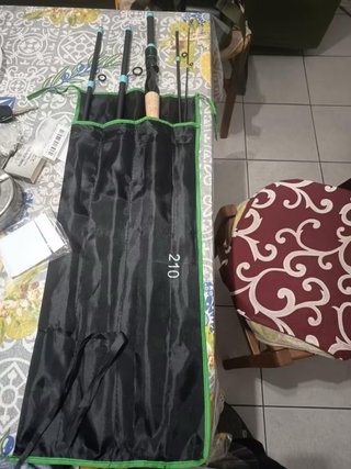 COMBO CAÑA Y CARRETE PESCA