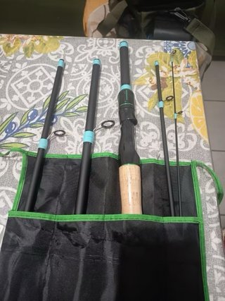 COMBO CAÑA Y CARRETE PESCA