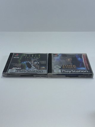 Alien Trilogy & Tomb Raider Chronicles PS1