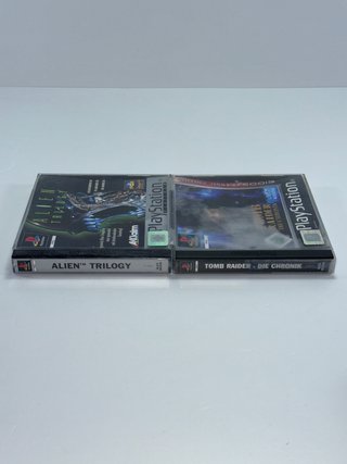 Alien Trilogy & Tomb Raider Chronicles PS1