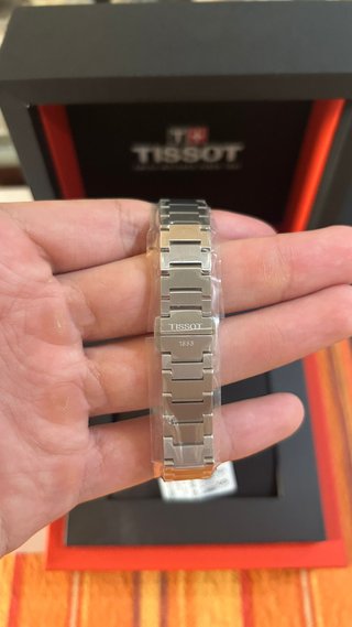 Tissot PRX 25mm Negro Diamantes Mujer