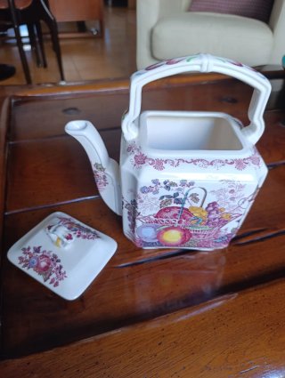 Tetera Mason's Fruit Basket Octogonal Vintage