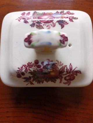 Tetera Mason's Fruit Basket Octogonal Vintage