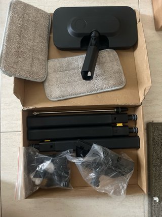 Limpiador a vapor 2500W con accesorios