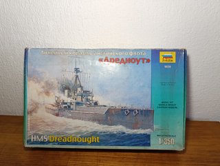 Maqueta HMS Dreadnought Zvezda 1/350