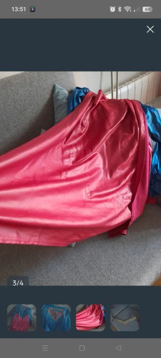 Disfraz Supergirl Talla L (8-10 años)