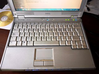 Portátil Dell XPS M1210 Retro o colecciónismo