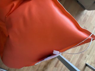 Cama colchoneta para perro o gato naranja