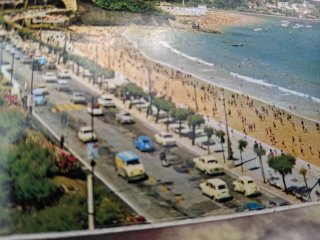 Acordeón Postales San Sebastián Años 60-70