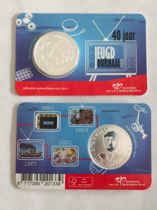 Países Bajos 2021 moneda 5€ NOS Jeugd Journaal