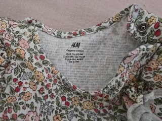 Lote 2 Vestidos Pelele Bebé 6 - 9 Meses Estampado