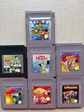 Lote 7 Juegos Game Boy