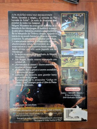 La Leggenda di Zelda: Ocarina of Time N64 + Guida