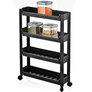 Carrello Slim Salvaspazio da Cucina Bagno Carrellino