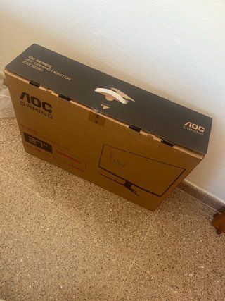 Scatola per monitor AOC 27 Serie G2
