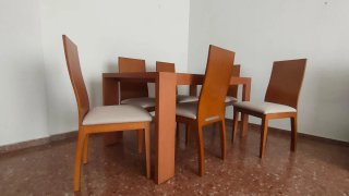 Comedor color cerezo