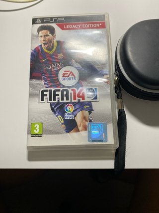PSP Negra + Fifa 14