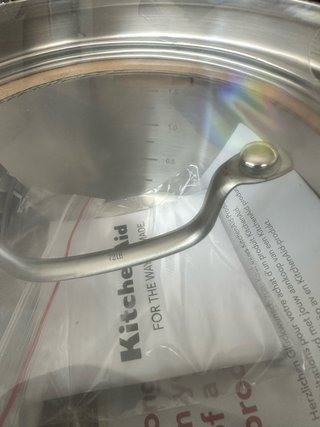 Cazo KitchenAid in Acciaio Inox con Coperchio