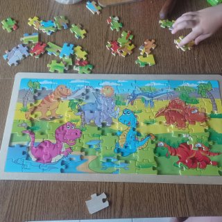 Puzzle Madera Dinosaurios