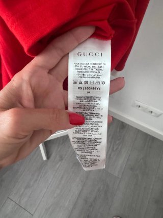 Vestido Adidas x Gucci Rojo