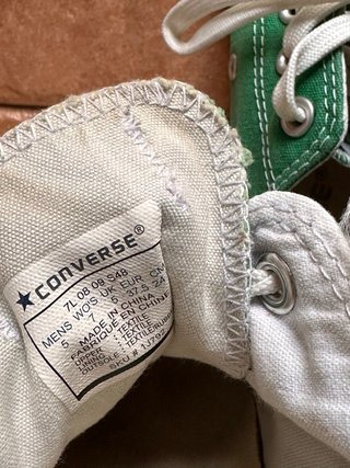 Converse Chuck Taylor All Star Verdes Talla 37.5