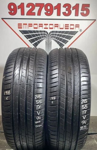 215 55 17 V PIRELLI RUEDA PREMIUM YA MONTADA